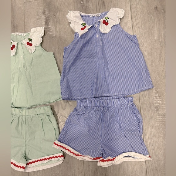 Cotton shirt and shorts set - Picture 3 of 3